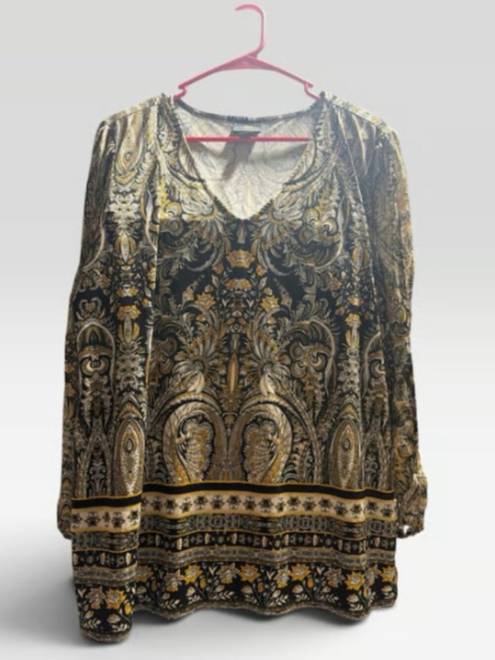 JM Collection women’s blouse size L